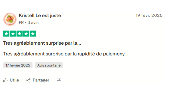 Avis client 8 - Tortuga Casino